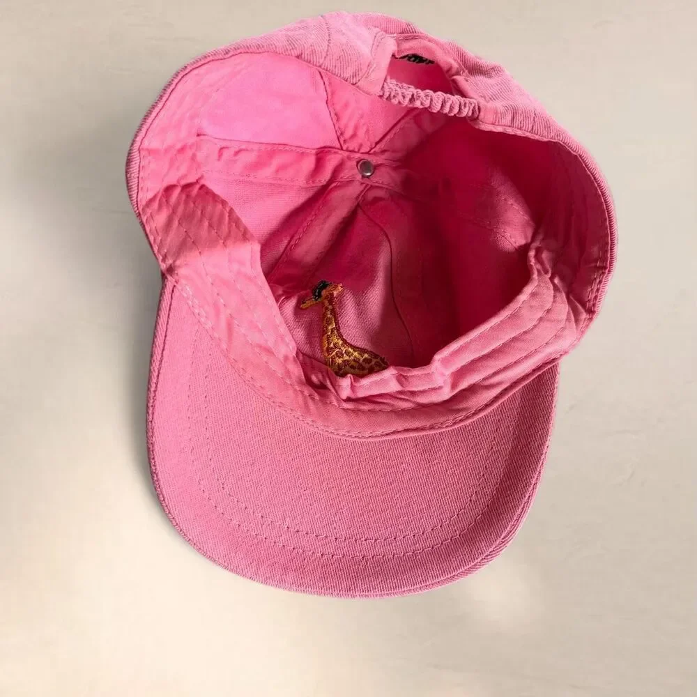 Kids Giraffe Pink Hat